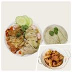 Best 金脆鲜香双拼饭+无骨鸡柳 套餐Crispy & Juicy Chicken Duo Rice+ Boneless Chicken Strips Combo in Bellevue, WA